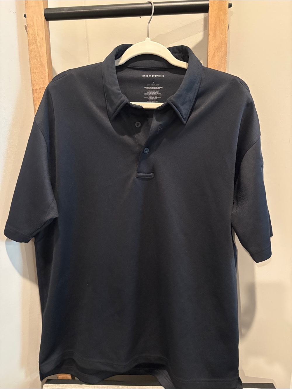 Propper Black Polo Shirt